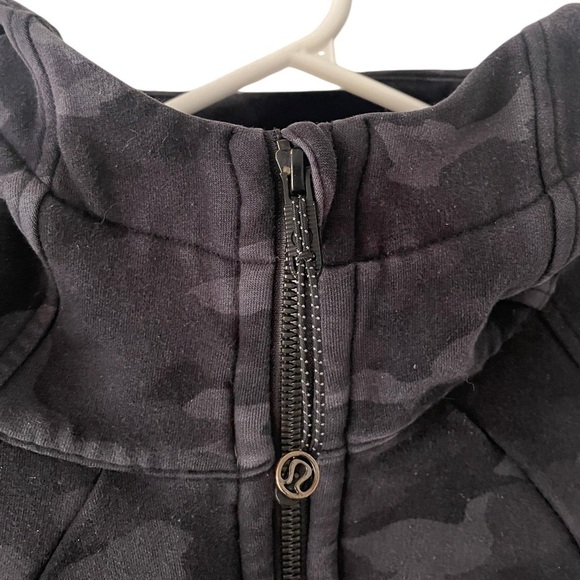 Lululemon Scuba Hoodie Light Cotton Fleece Heritage 365 Camo Deep Coal Multi 6 - Picture 6 of 9